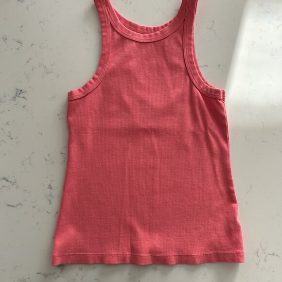 NWOT Mother Move It Conch Shell Chin Up Ribbed Tank M - Picture 6 of 6